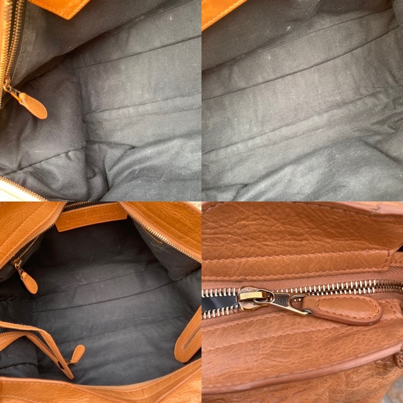 SOLD Balenciaga Rose Blush Leather Motorcycle Bag - Picture 15 of 16